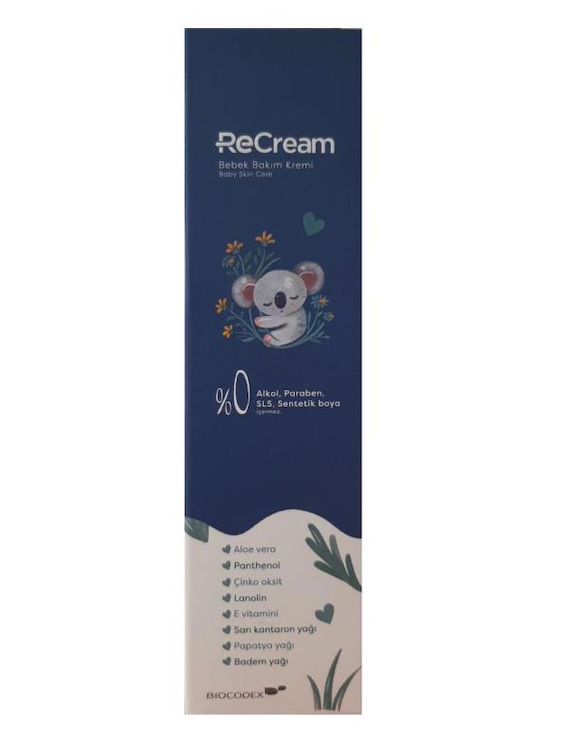 Recream Bebek Pişik Kremi 100 Gr