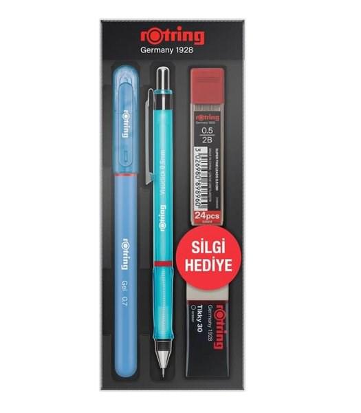 Rotring Visuclick Mavi Jel Okul Seti 0.5mm