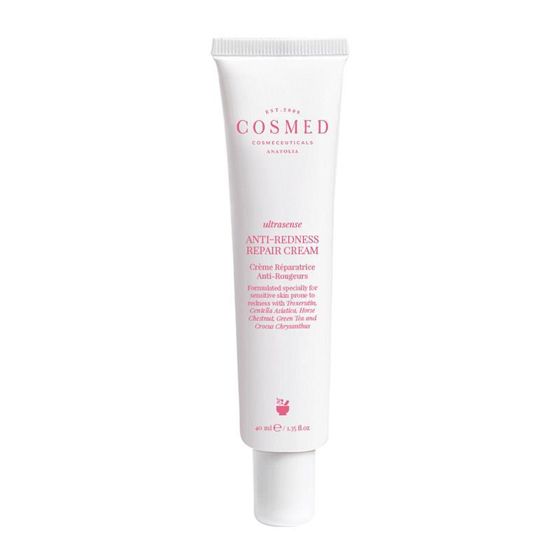 Cosmed Anti-Redness Repair Cream Hassas Ciltler İçin Su Bazlı Yağsız Nemlendirici Yüz Bakım Kremi 40 ml