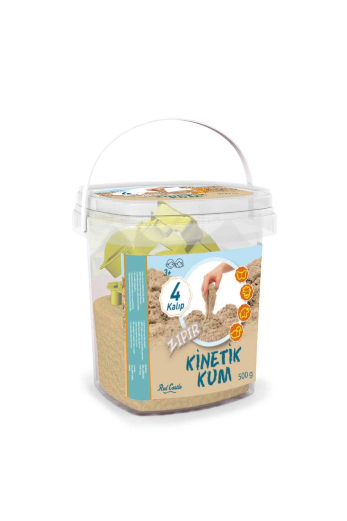 Zıpır Kinetik Kum Naturel 500gr Kova Zkg500-206