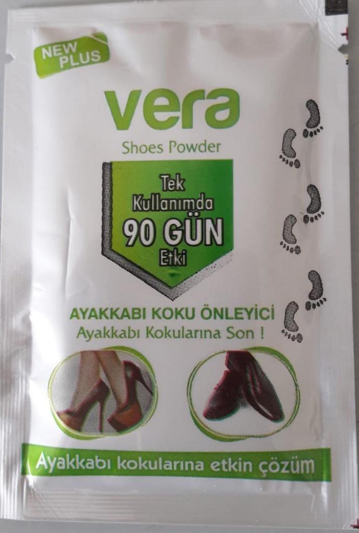 VERA AYAK VE AYAKKABI KOKUSU ÖNLEYİCİ TOZU 12 GR TEK KULLANIMLIK