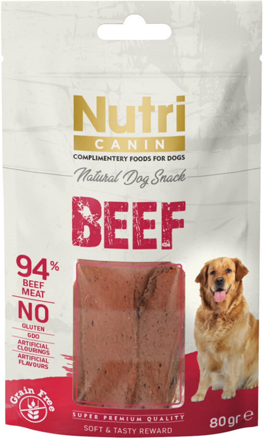 Nutri Canin Biftekli Yetişkin Ödül Maması 80 gr 