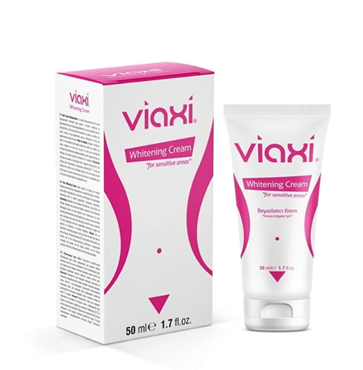  Viaxi Whitening Cream Renk Açıcı Cilt Bakım Kremi 50 ml