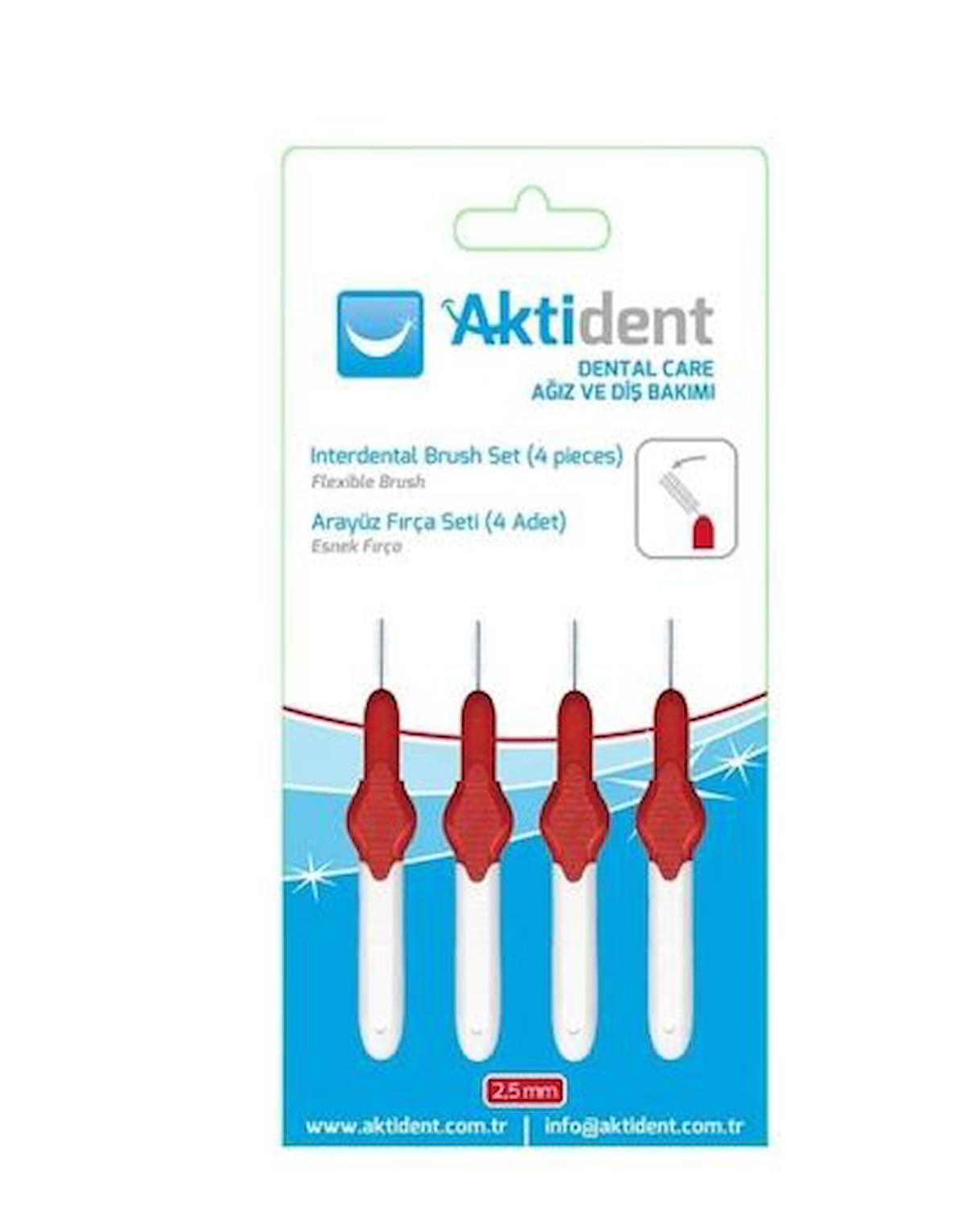 Aktident Arayüz Fırçası 0.50 MM 4 Adet 