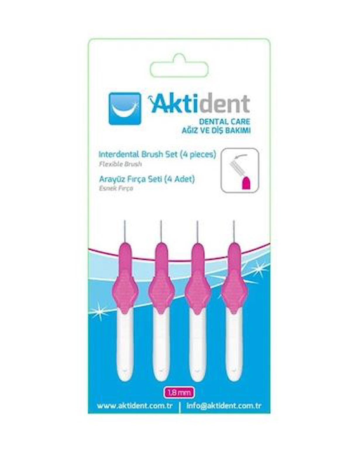 Aktident Arayüz Fırçası 0.40 MM 4 Adet