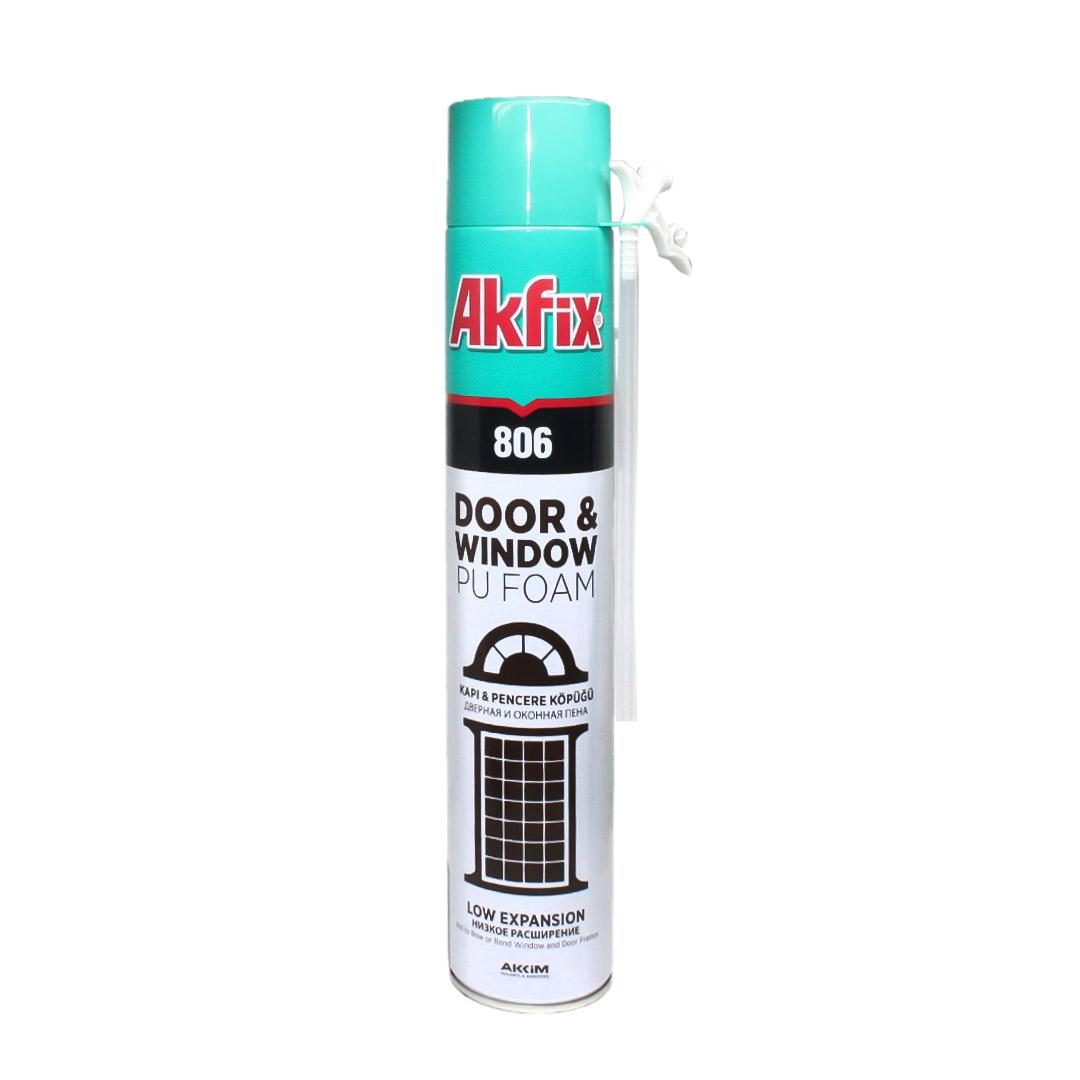 Akfix Köpük 806 Kapı Pencere Köpüğü 750Ml