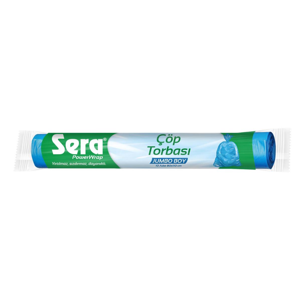 Sera Çöp Torbası Jumbo Boy 80X110Cm 90L