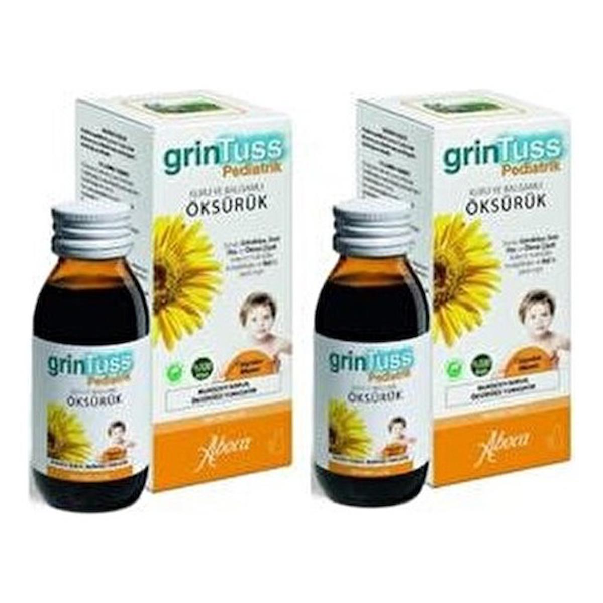 GrinTuss Çocuk Öksürük Şurubu 128 Gr-2 ADET-SKT:11/2025