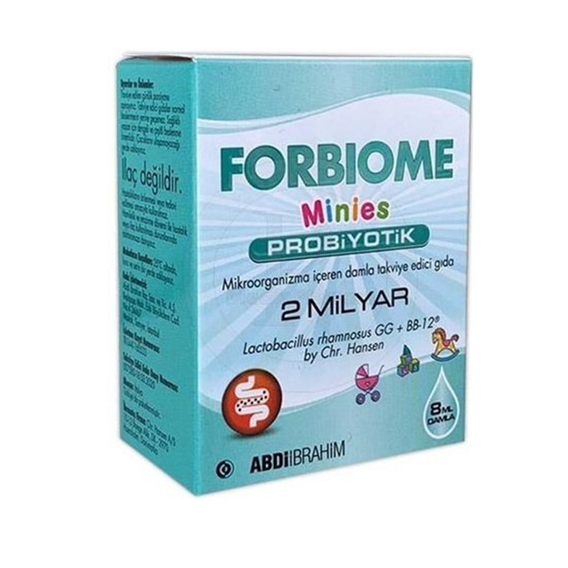 Forbiome Minies Probiyotik 2 Milyar 8 ML Damla