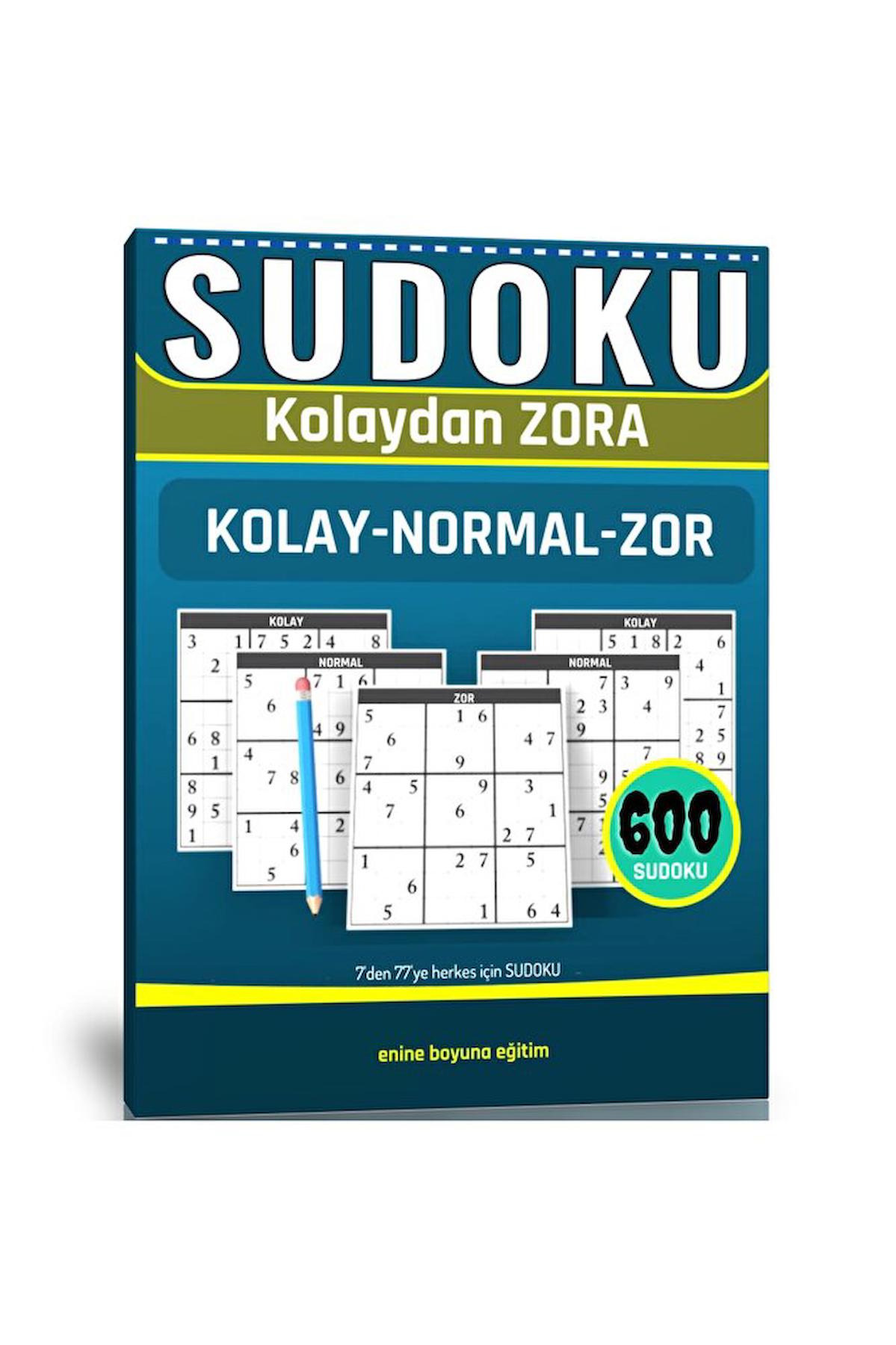 Kolaydan Zora Sudoku Kitabı