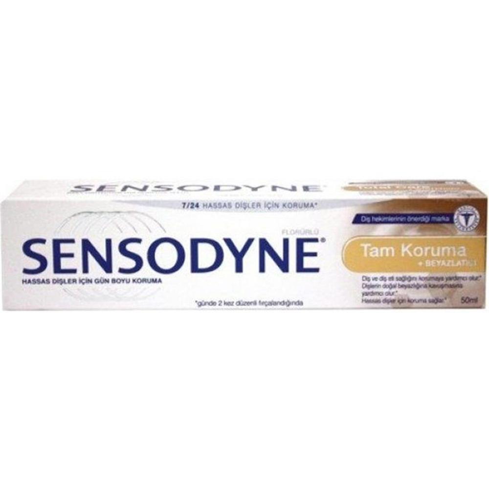 Sensodyne Tam Koruma + Beyazlatıcı 50 Ml