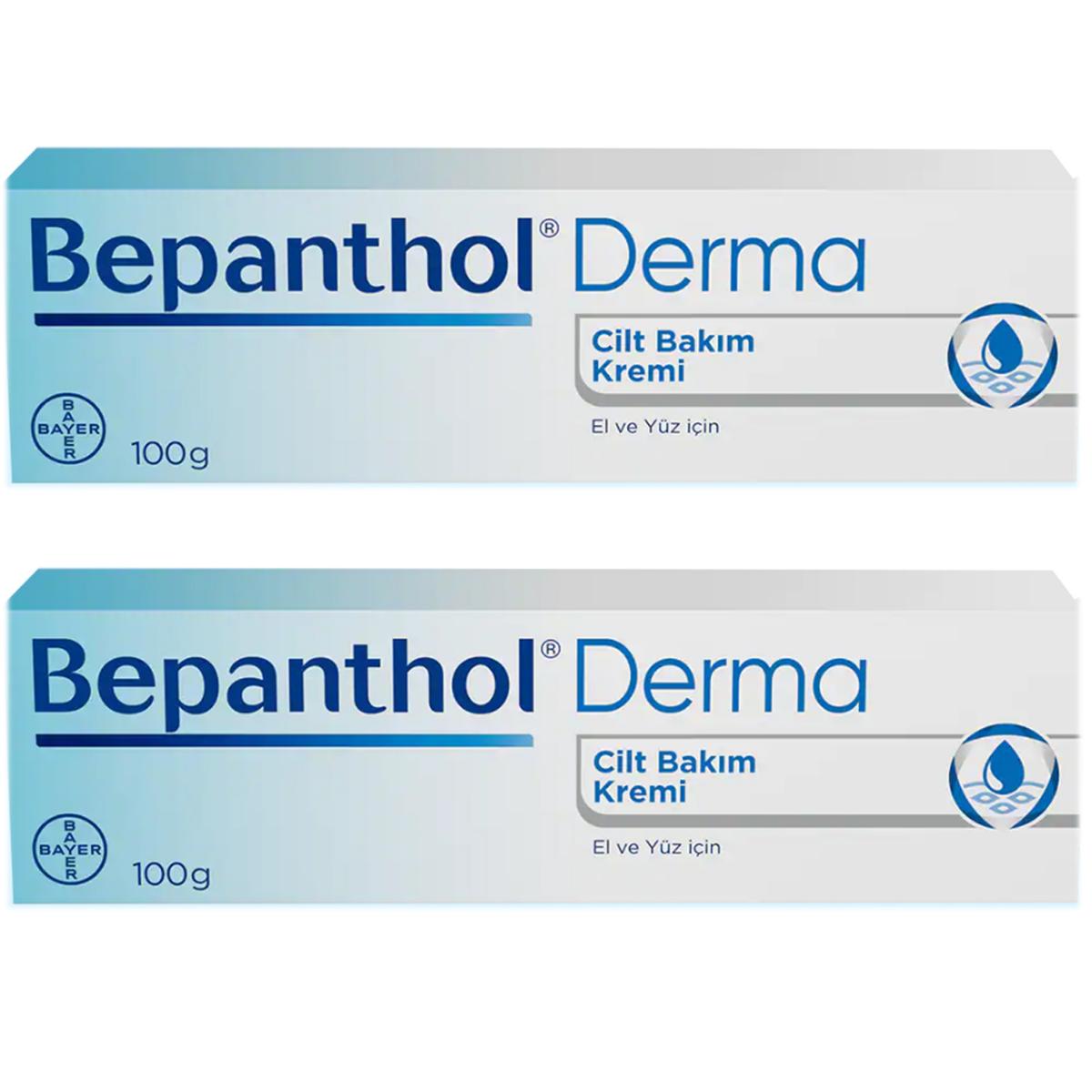 Bepanthol Derma Cilt Bakım Kremi 100 gr 2 ADET