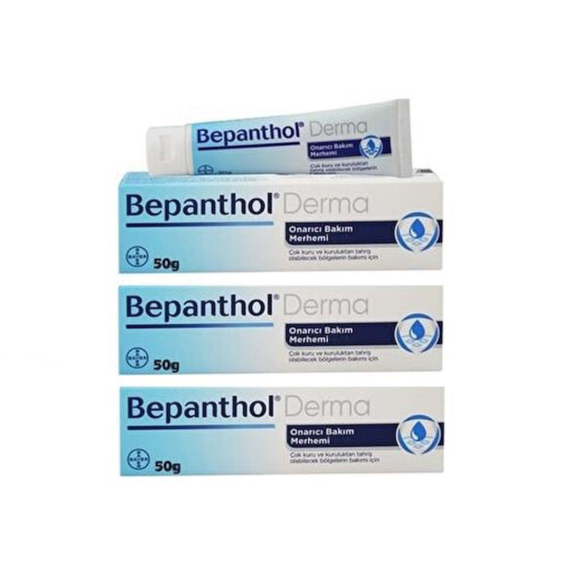 Bepanthol Derma Onarıcı Bakım Merhemi 3x50 Gr