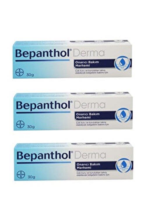 Bepanthol Onarıcı Parfüm ve Parabensiz Kuru Cilt için  Vücut Kremi 3x30 g 