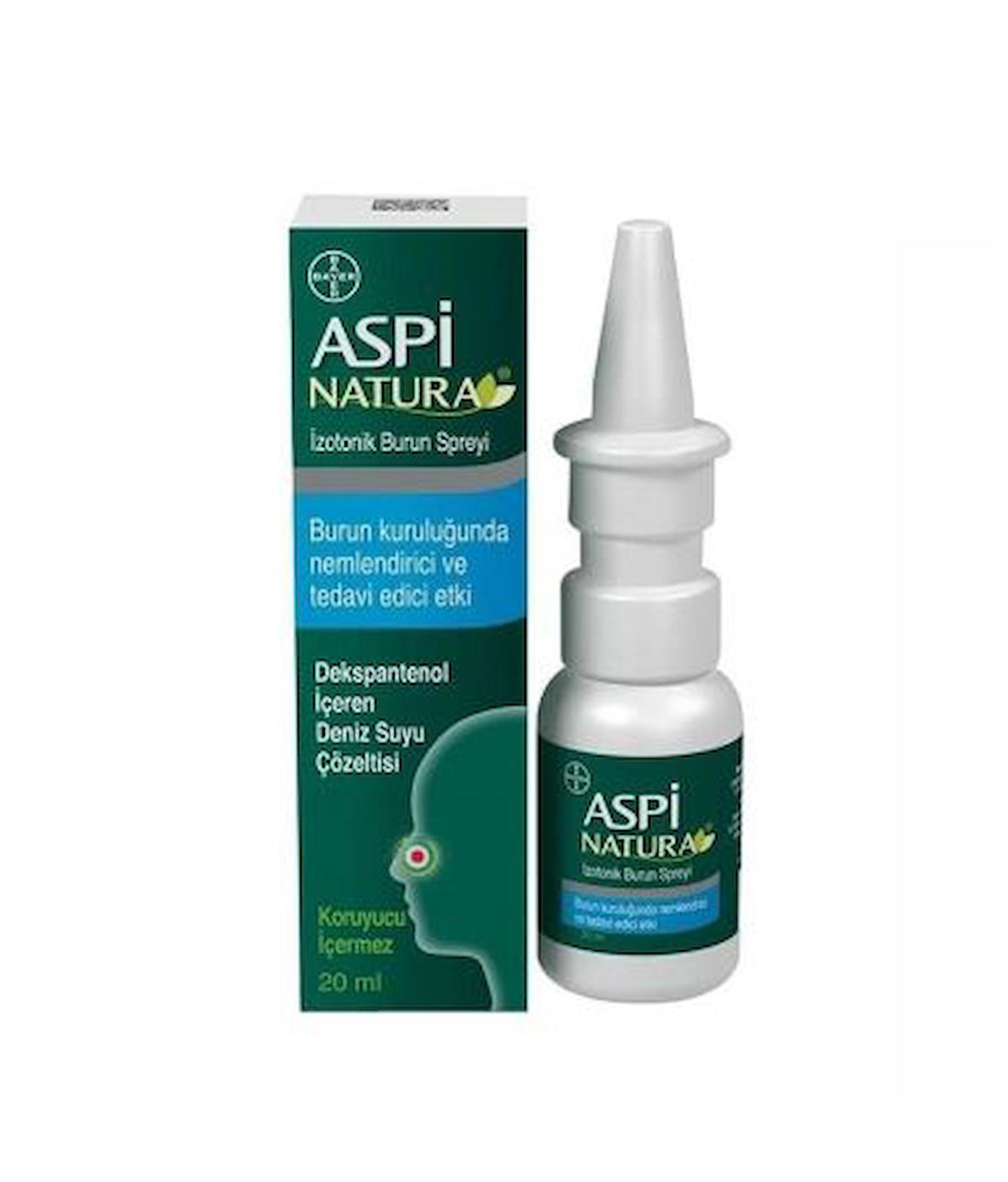 Aspinatura İzotonik Burun Spreyi 20 ml