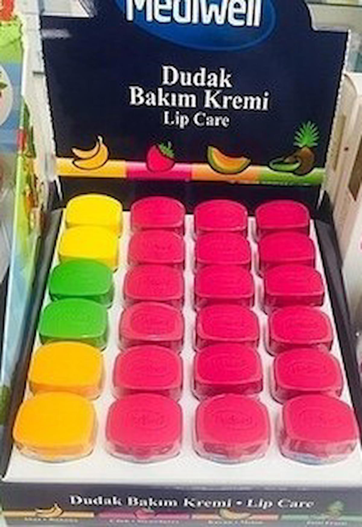 Mediwell Dudak Bakım Kremi Stand 24' Lü