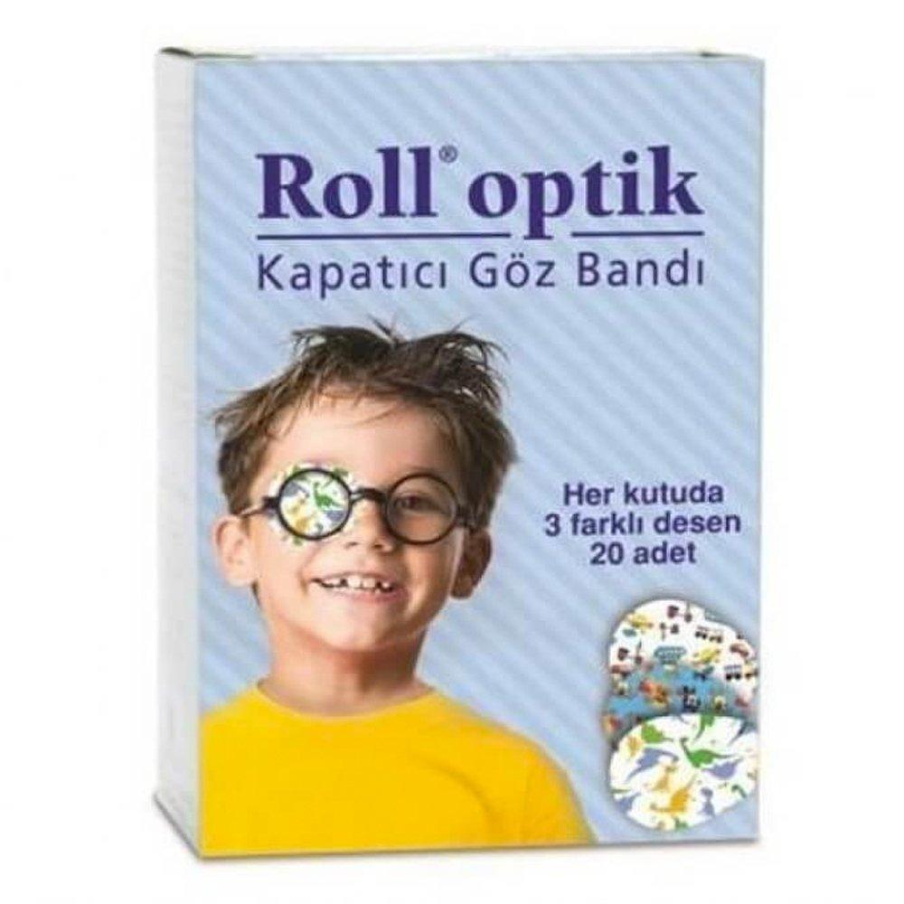 ROLL OPTIK KAPATICI GÖZ BANDI 20'Li (Erkek)