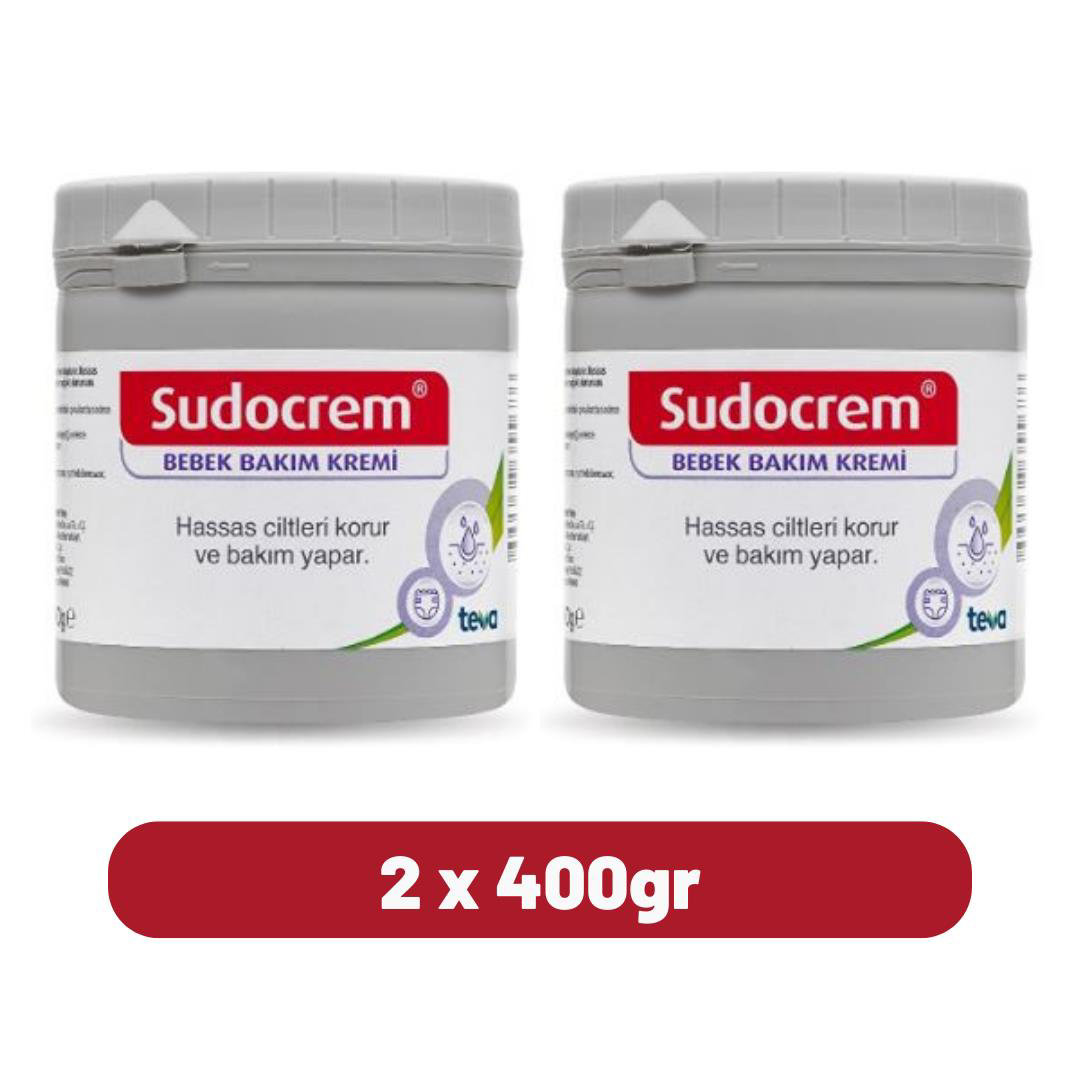 Sudocrem Bebek Bakım Kremi 400 gr* 2 kutu