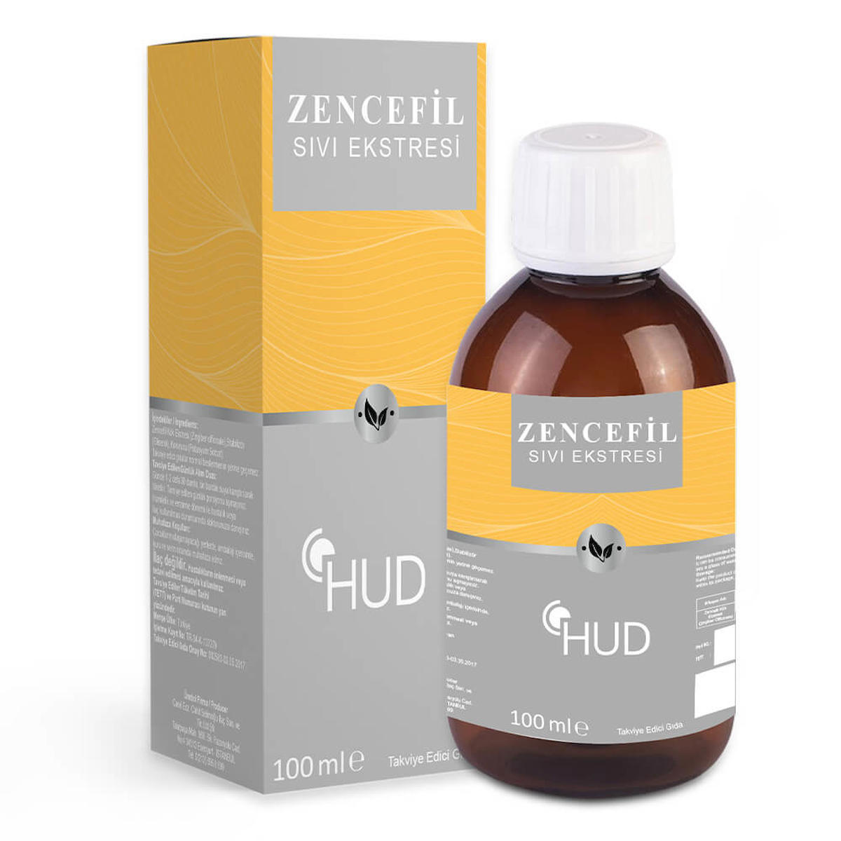 HUD ZENCEFİL SIVI EKSTRAKTI 100 ML