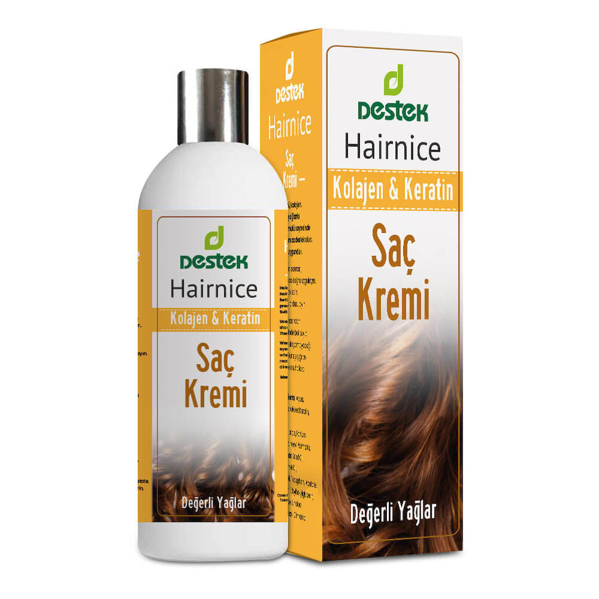 DESTEK HAIRNICE KERATİN KOLAJEN SAÇ KREMİ 330 ML