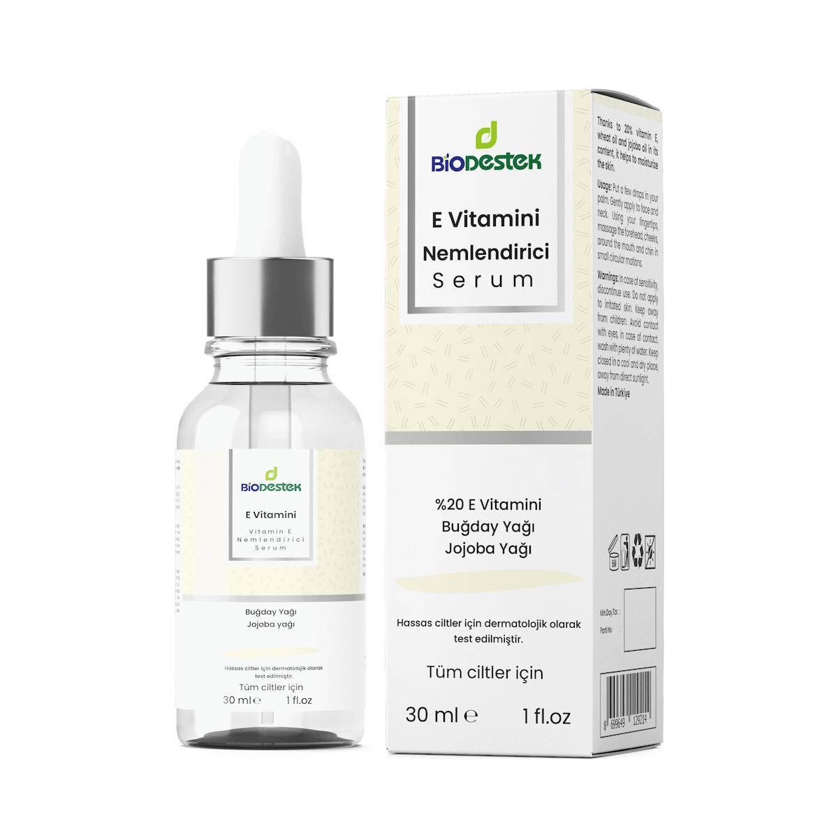 BİODESTEK E VİTAMİNİ NEMLENDİRİCİ SERUM 30 ML