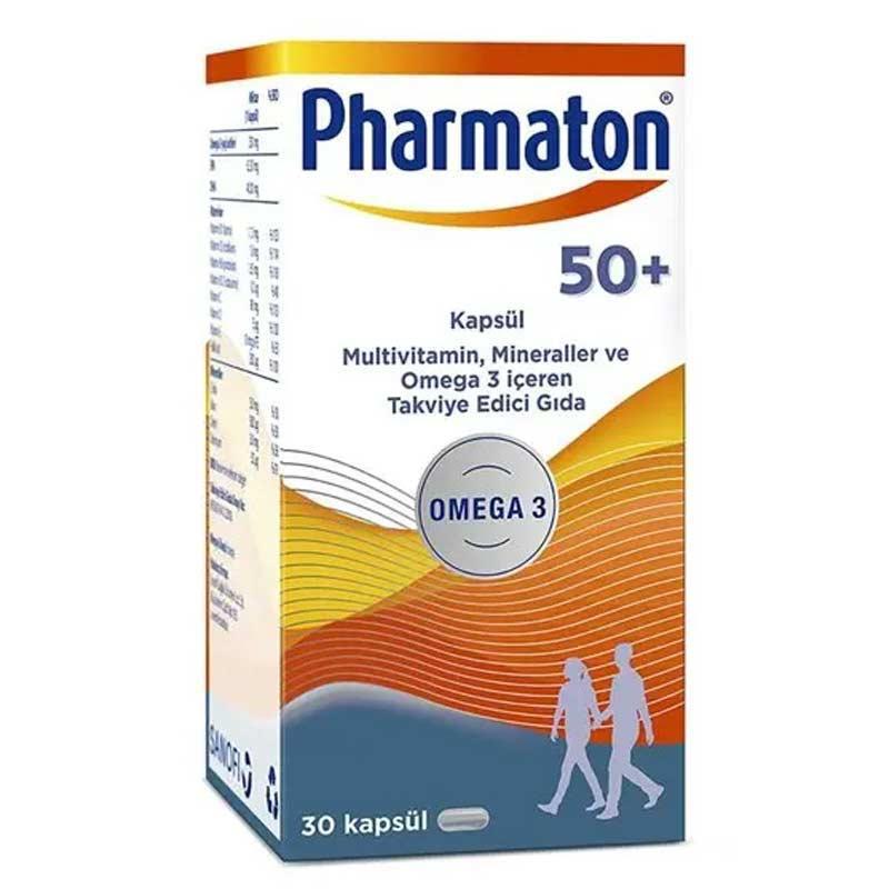 Pharmaton 50 Plus 30 Kapsül