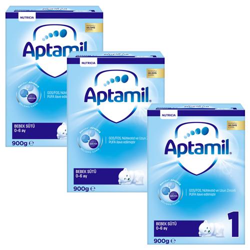 Aptamil 1 Prebiyotik Bebek Maması 3 x 900 gr