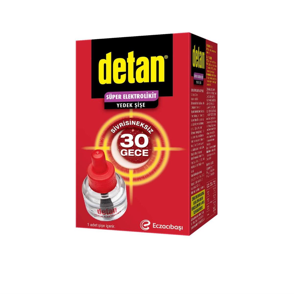 Detan 30 Gece Elektrolikit Yedek