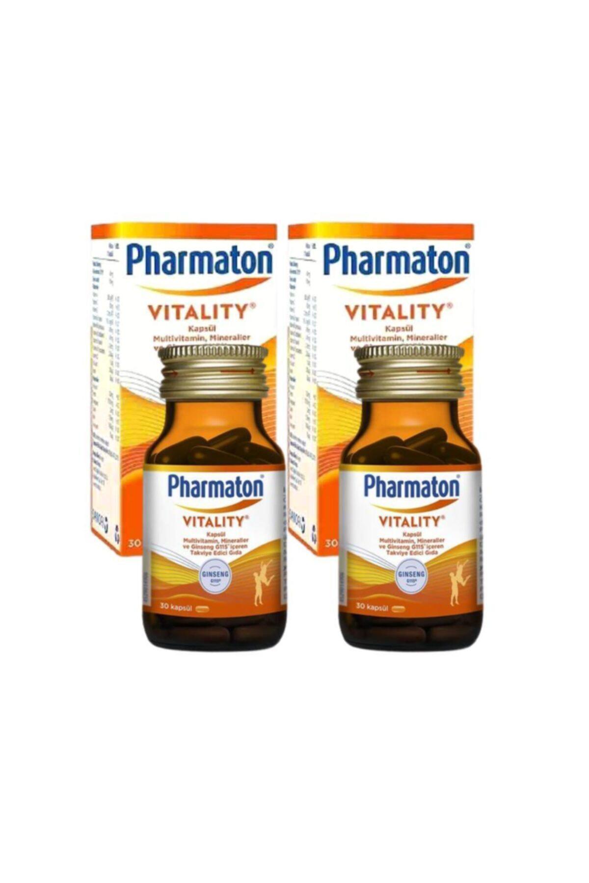 Pharmaton Vitality (30 Kapsül) 2li Avantaj Paket