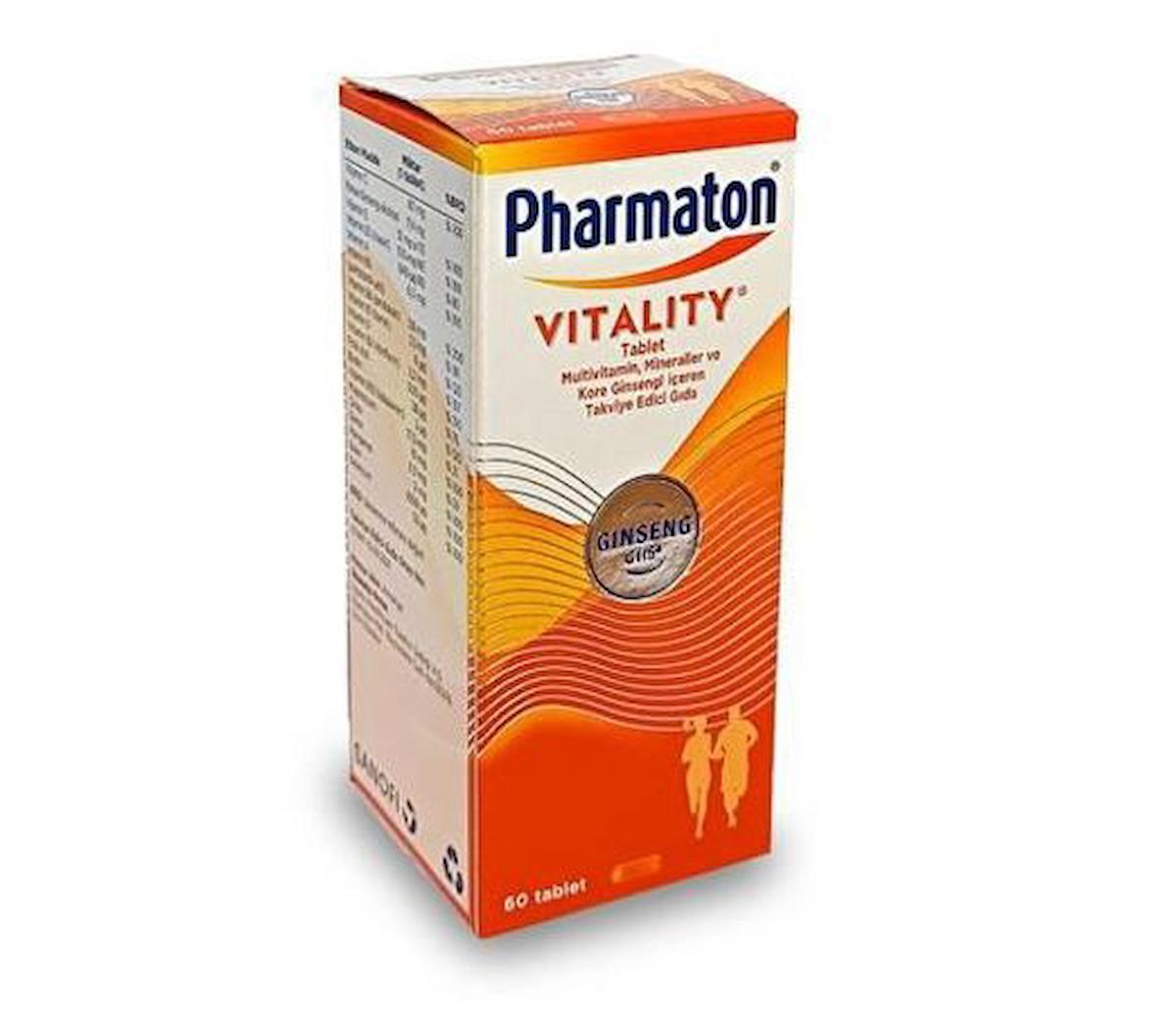 Pharmaton Vitality 60 Kapsül