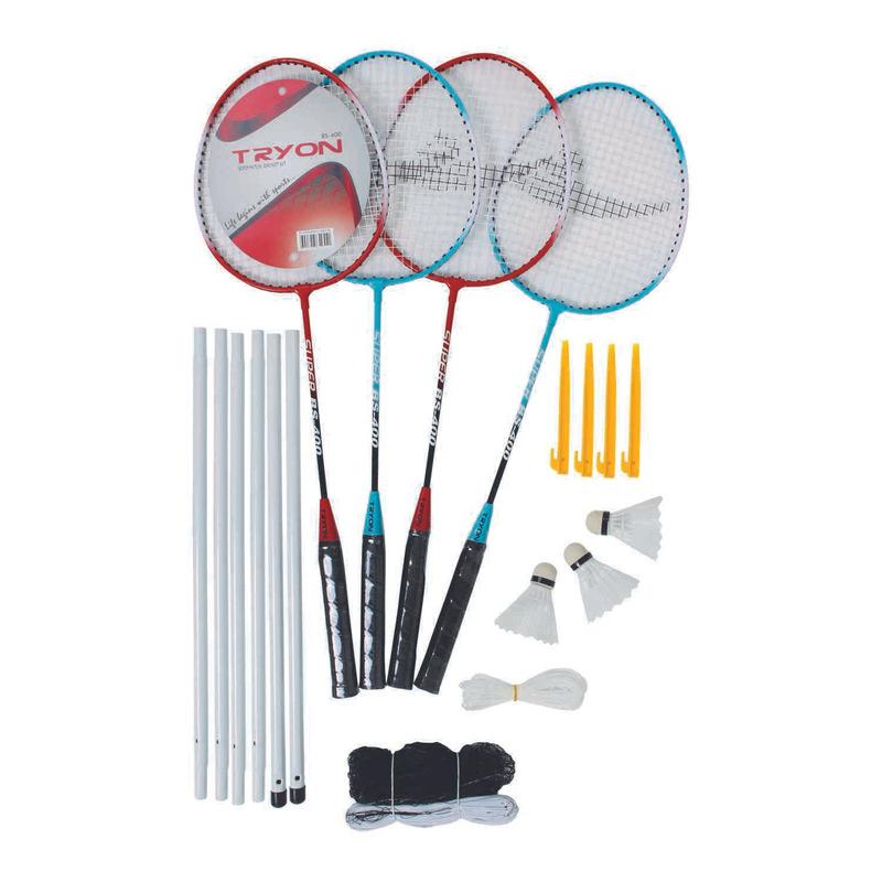 Tryon Ağ Dahil Badminton Raket Set