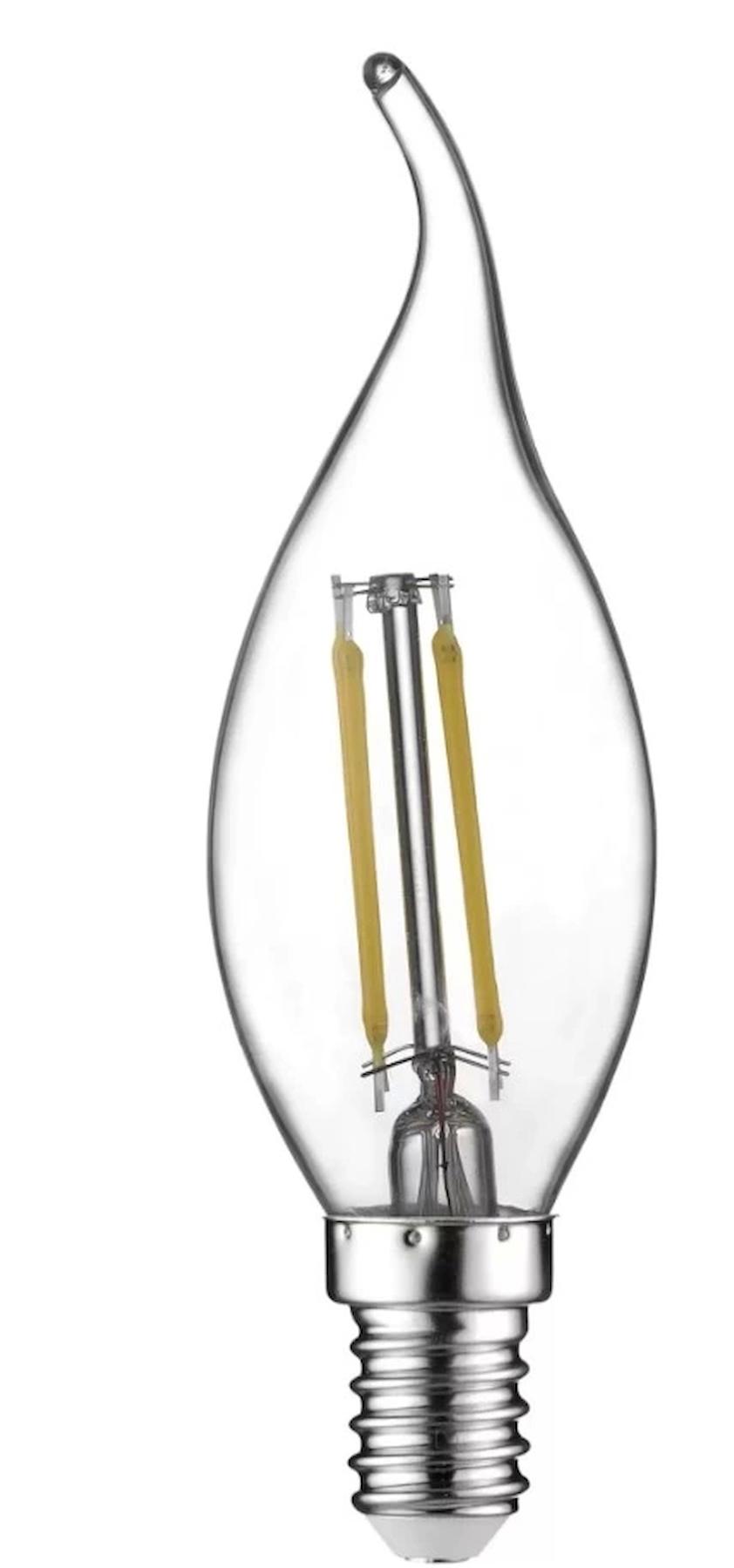 HOROZ FLAME-6 FILAMENT BULB LED AMPUL 6400K 6 W E-14 DUY 311067