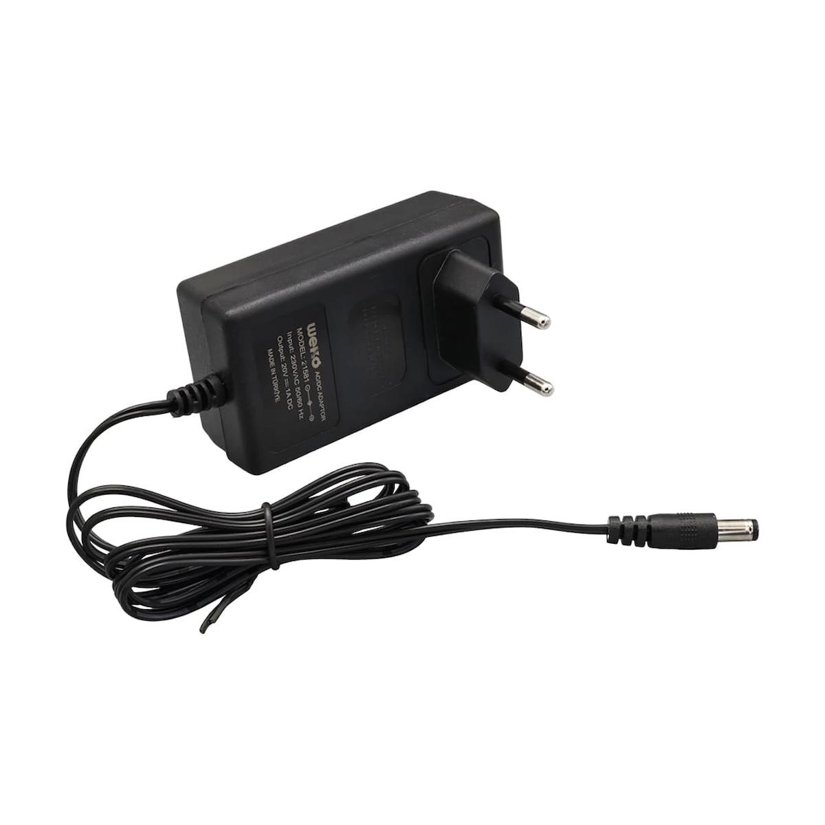 Rewel 20 Volt - 1 Amper 5.5*2.5 Uçlu Priz Tipi Adaptör (21581) 662165