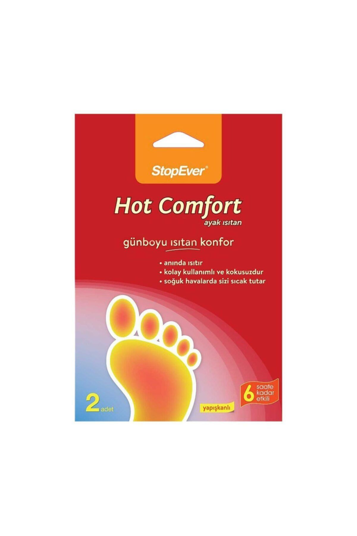 STOPEVER HOT COMFORT AYAK ISITAN 2 ADET