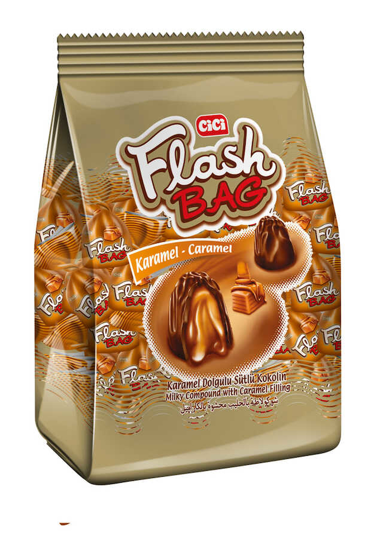 Flash Bag Karamelli 1000 Gr. (1 Poşet)