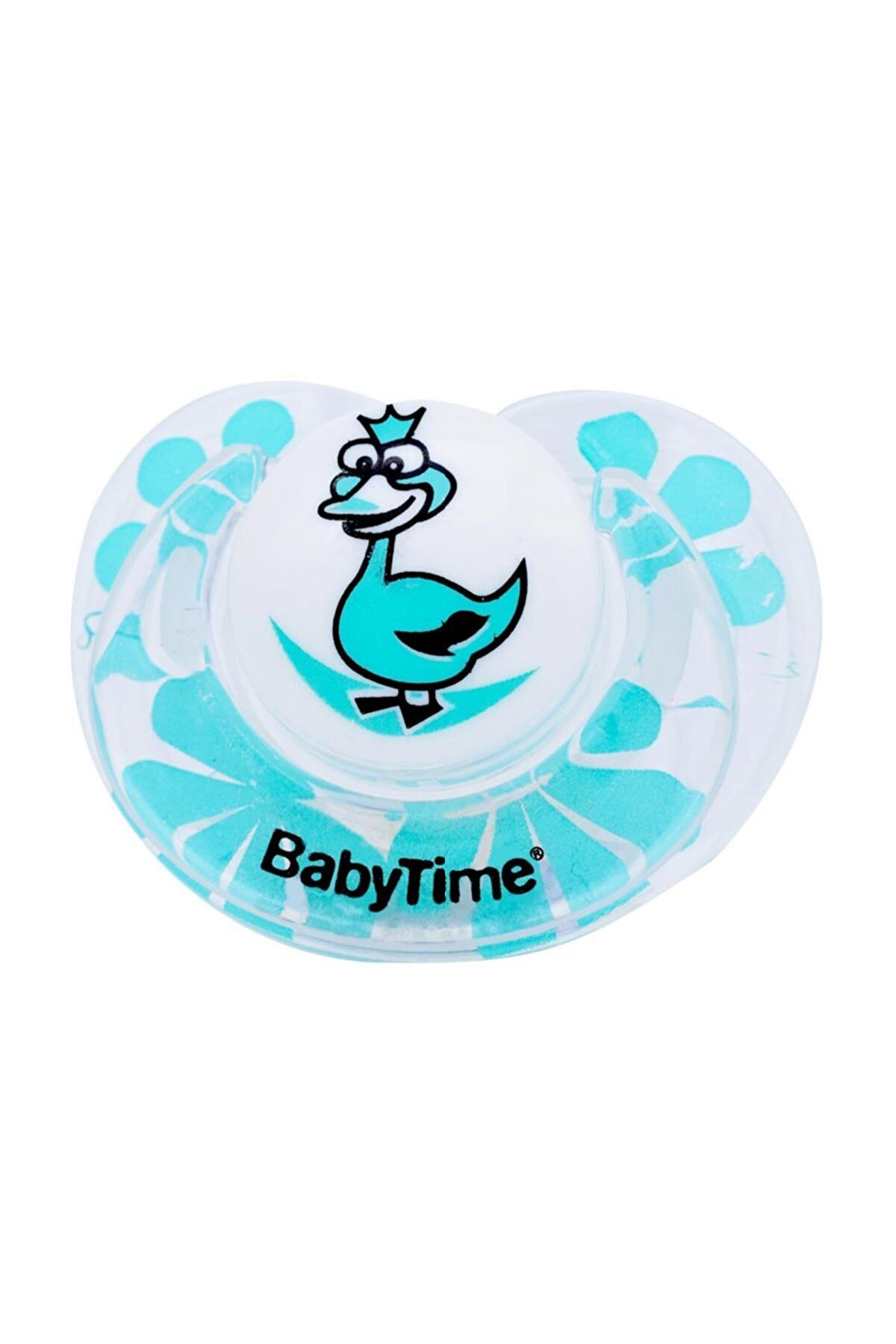 Babytime Damaklı Şeffaf Emzik 0-6 Ay Bt143-1