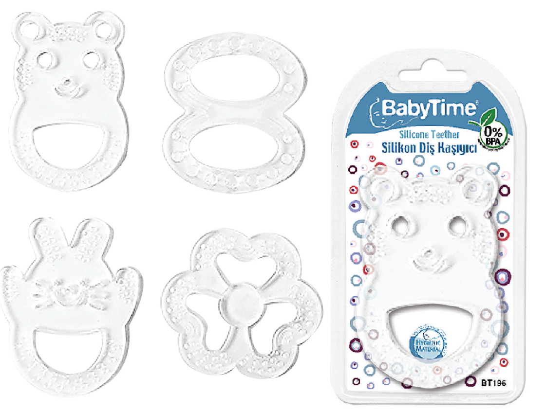 Babytime Silikon Diş Halkası