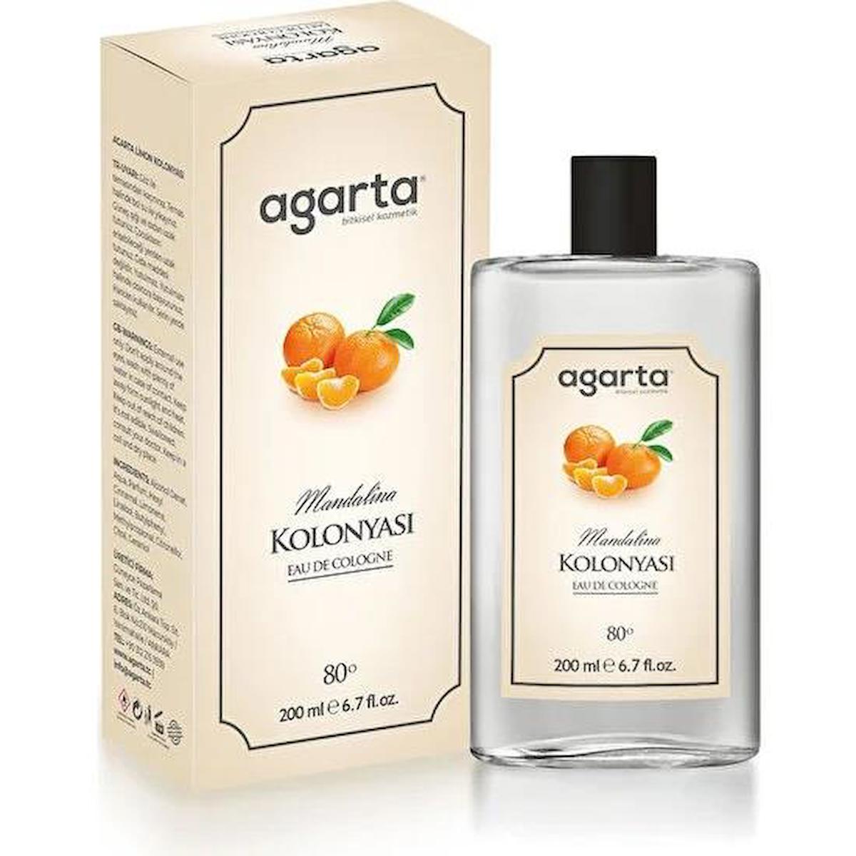 Agarta Cam Mandalina Kolonyası 200 Ml