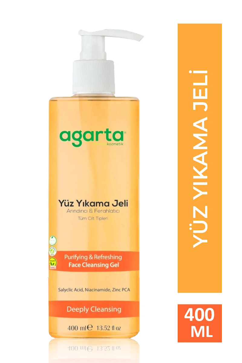 Doğal Arındırıcı Ve Ferahlatıcı Yüz Yıkama Jeli-400 Ml-tüm Cilt Tipleri Için Uygundur