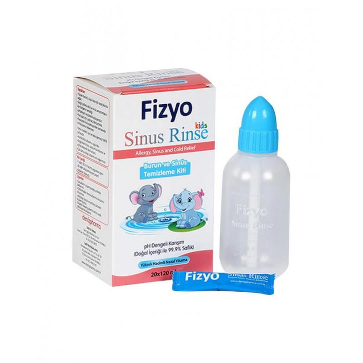 FİZYO SİNÜS RİNSE KİDS ÇOCUK 240 ML (burun ve sinüs temizleme seti)