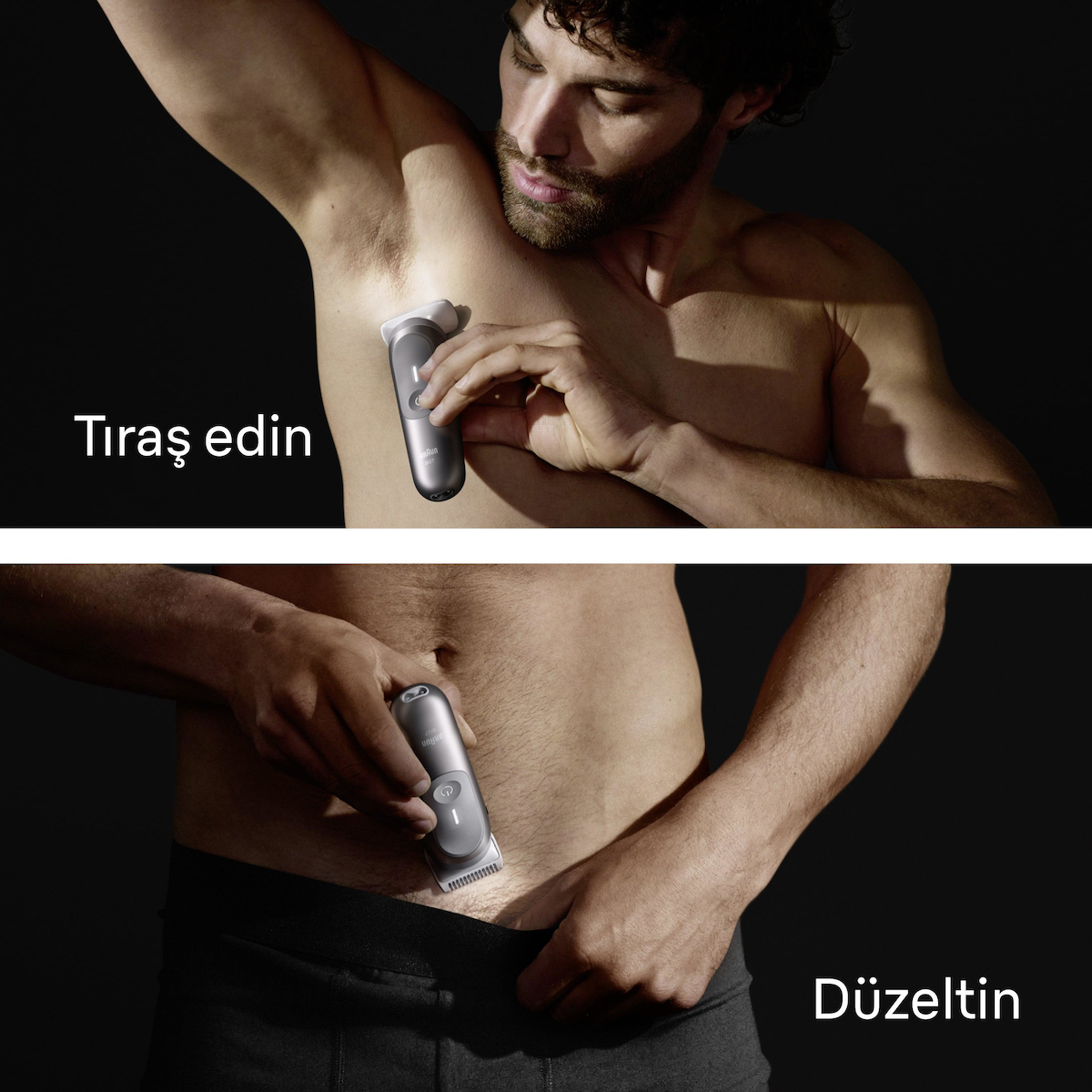 Braun Vücut Tıraş Makinesi Series 7, +6 Aksesuar, Kompakt, SmartLight, BG7550