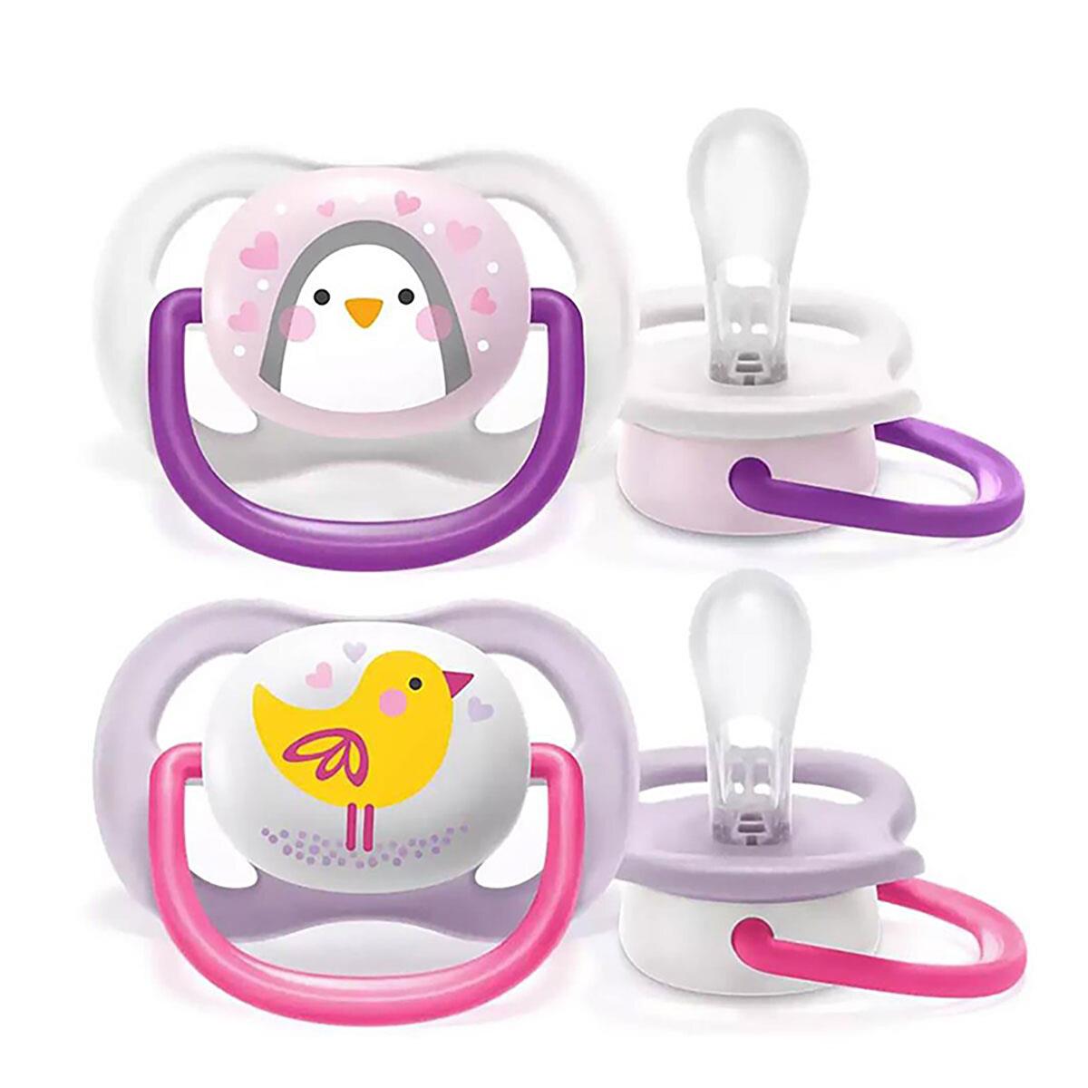 Philips Avent Ultra Air Emzik 0-6 Ay Kız 2'li