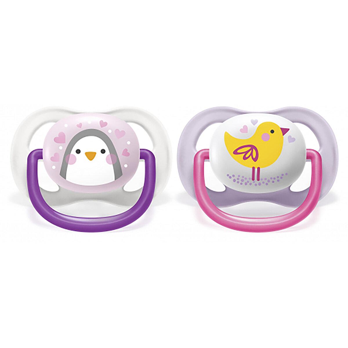 Philips Avent Ultra Air Emzik 0-6 Ay Kız 2'li