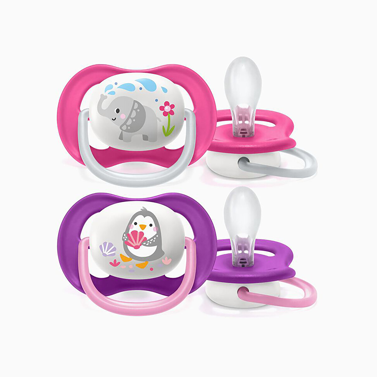 Philips Avent Ultra Air Animals Emzik 6-18 Ay Kız