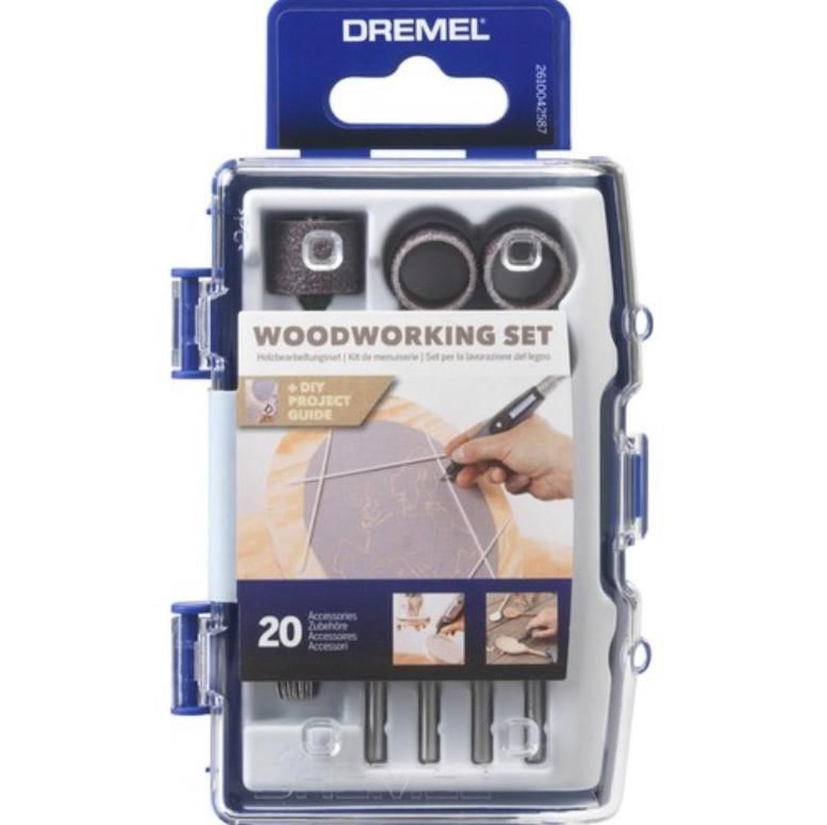 Dremel 681 Ahşap İşleme Seti 20 Parça