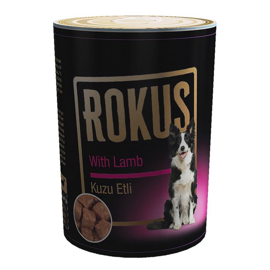 Rokus Kuzu Etli Orta Irk Yetişkin Yaş Köpek Maması 410 gr