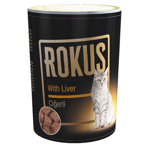 Rokus Ciğerli 410 G. Kedi Konserve Maması