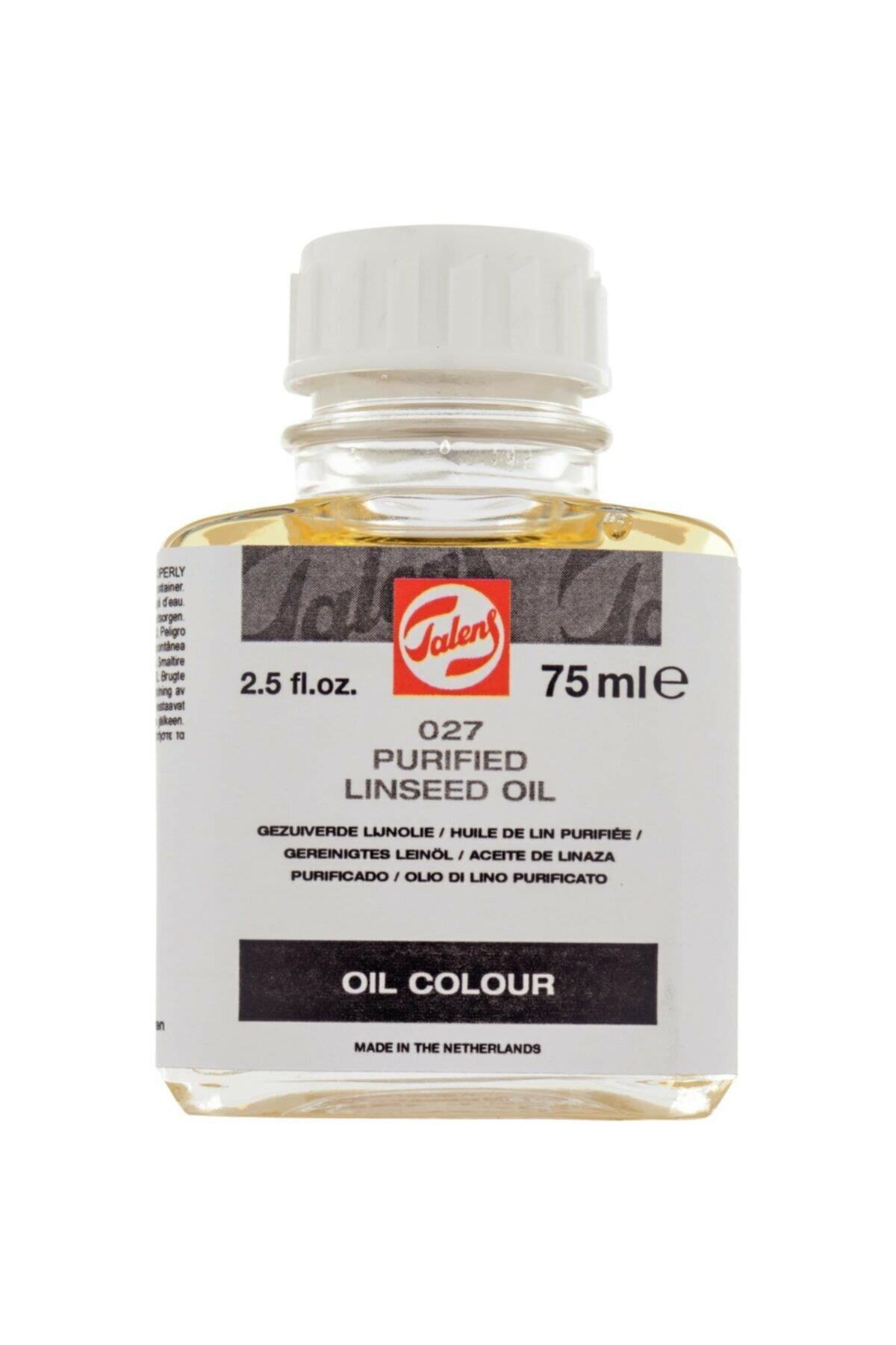 Talens Purified Linseed Oil Saf Keten Yağı 027 75ml