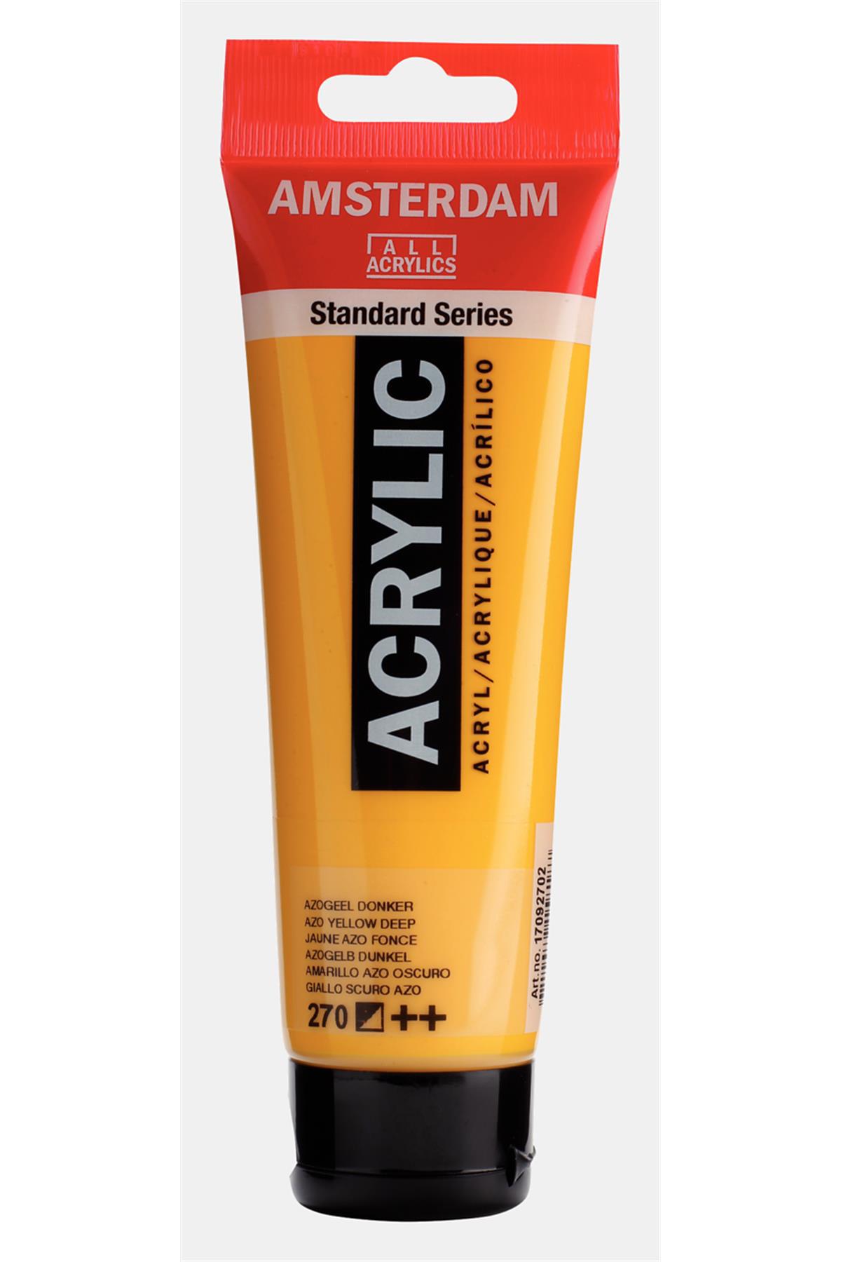 Amsterdam Akrilik Boya 120ml 270 Azo Yellow Deep