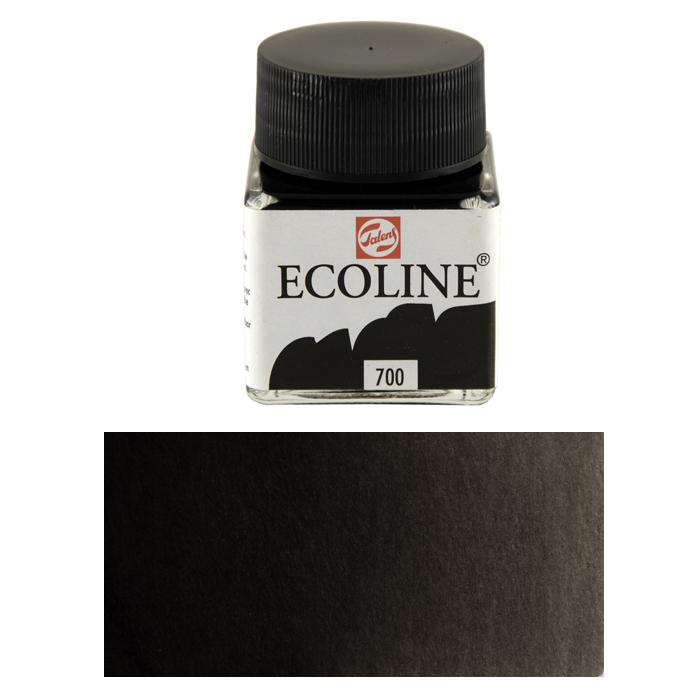 Talens Ecoline 30ml Black No:700